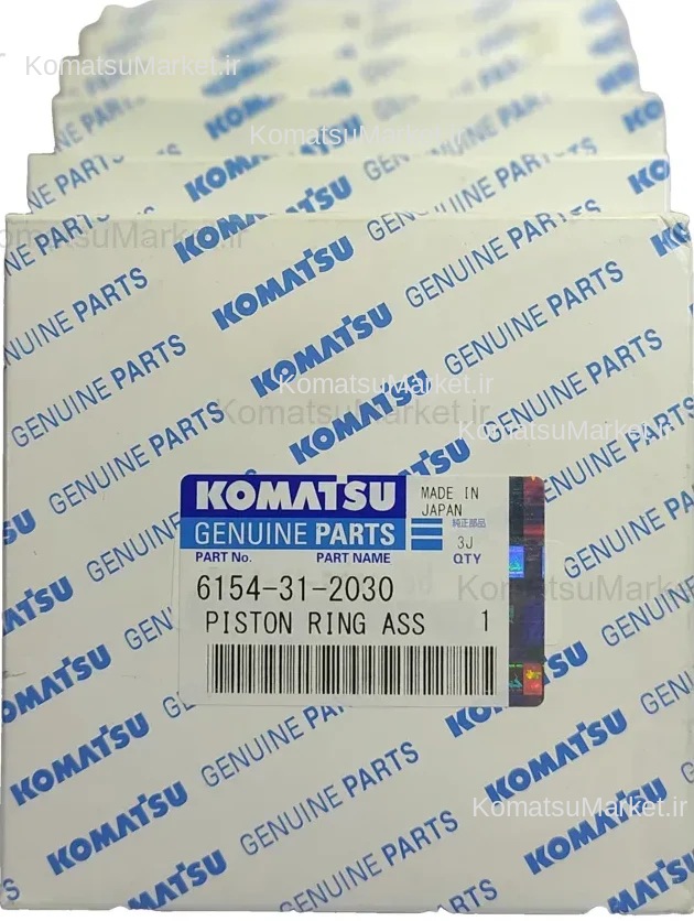km-wm-29918 رینگ پیستون بیل مکانیکی PC400-7 - تصویر 1